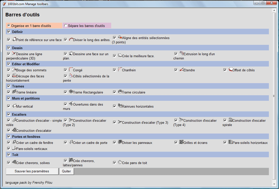 Plugin Sketchup 1001bit Tools Download